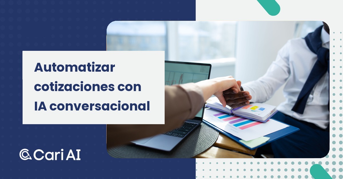 Portada del artículo de Cari AI: Automatizar cotizaciones con IA conversacional en 2026