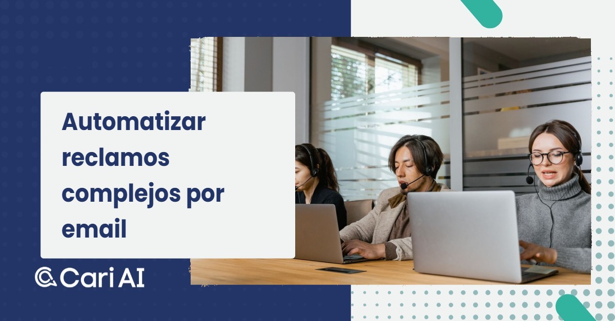 Portada del artículo sobre cómo automatizar reclamos complejos por email de manera eficiente.