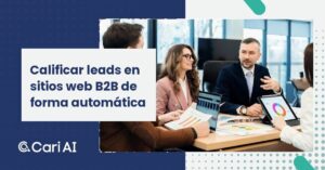 Calificar leads en sitios web B2B de forma automática