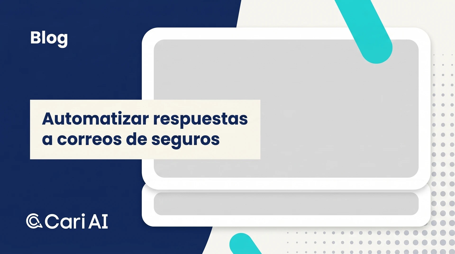 Portada del artículo sobre cómo automatizar respuestas a correos de seguros para mejorar la eficiencia.